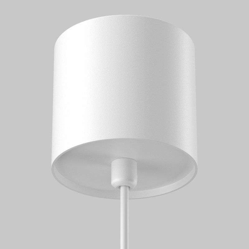 Подвесной светильник 7,5*7,5*13,5 см, LED, 20W, 3000К, Maytoni Technical Vol P100PL-20W3K-W белый