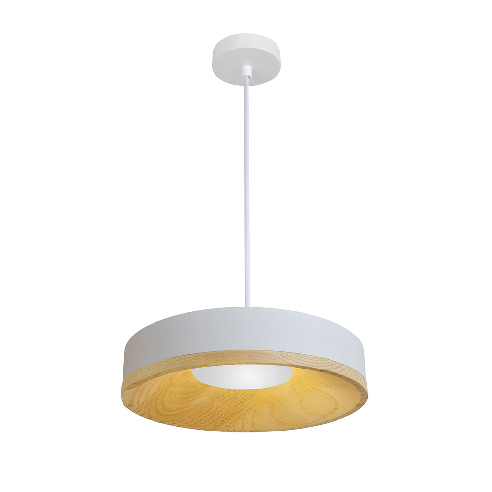 Подвесной светильник 7*30 см, 1*LED, 18W, 3000K Divinare Vaso 5119/33 SP-12, Белый