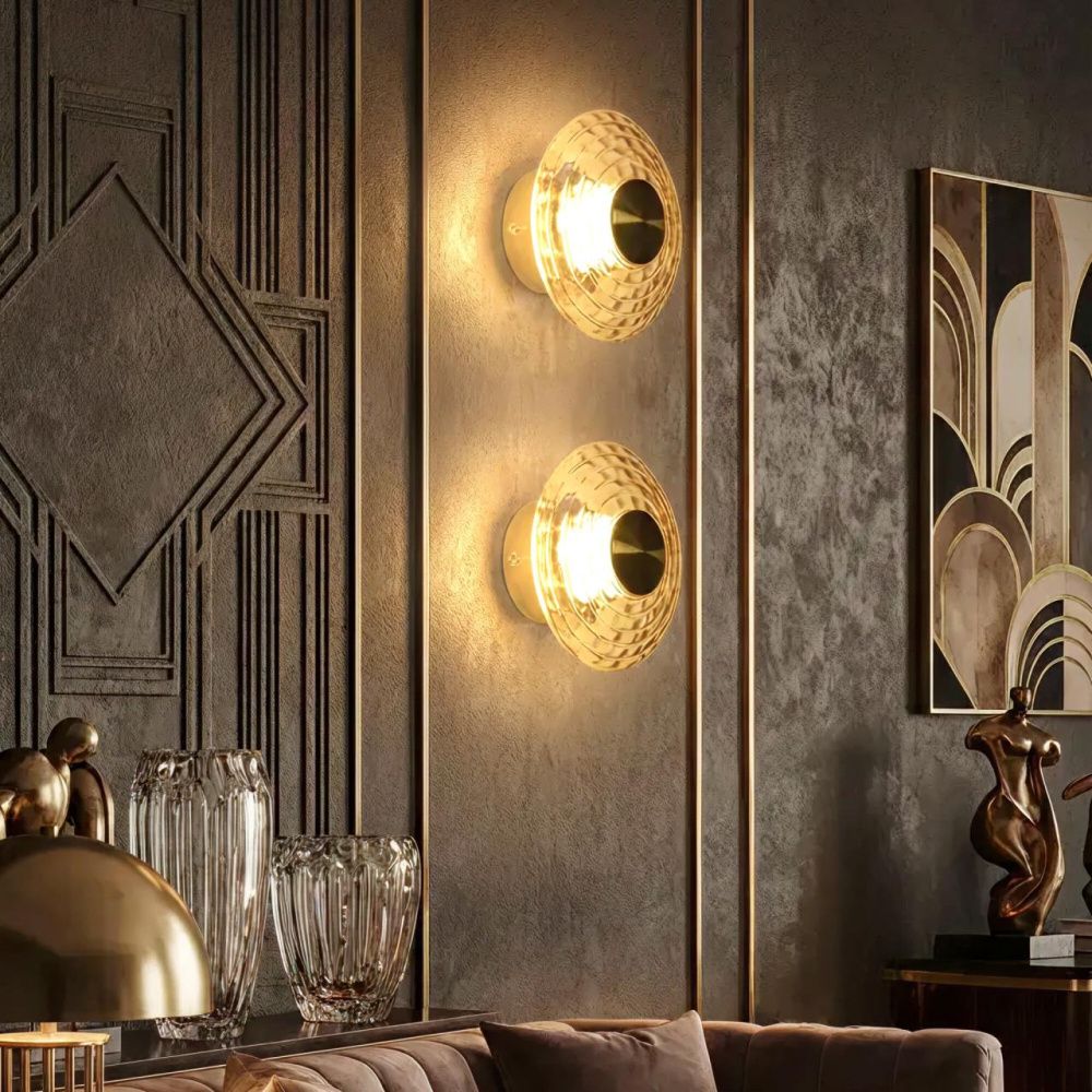 Светильник 15 см, 6W, 3000K, Citilux JANTAR CL240313, латунь