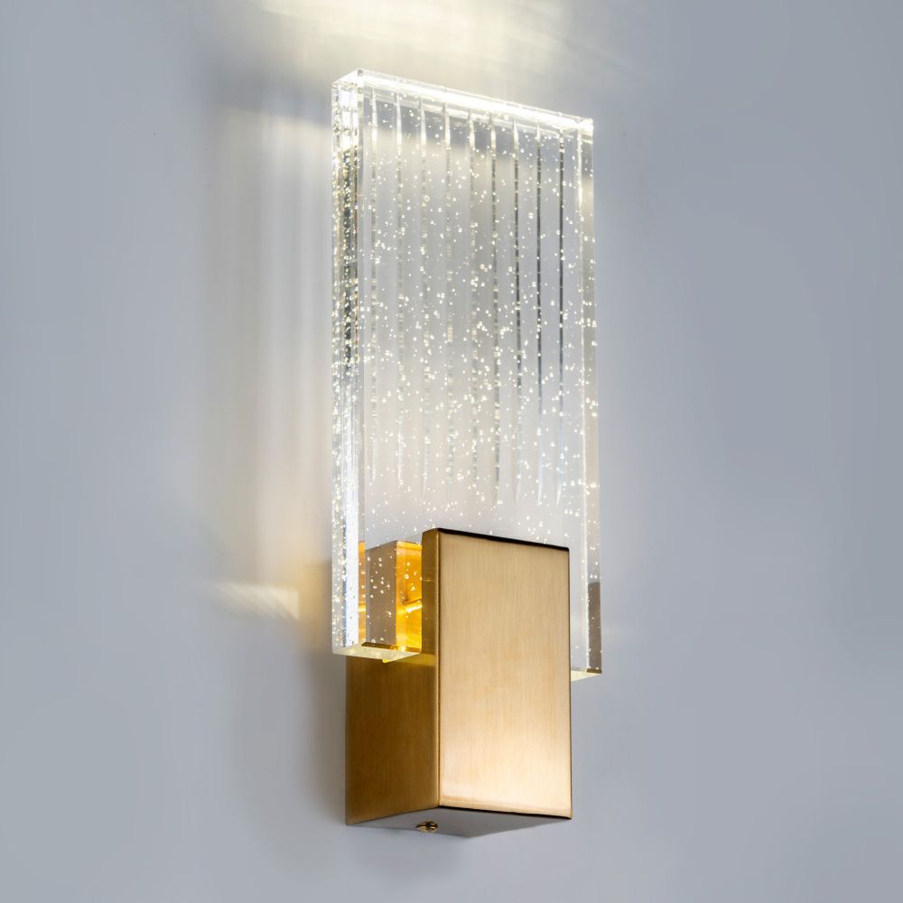 Настенный светильник 28 см, 5W, 4000K, MODESTYLE MS.1517.350 GD, золото