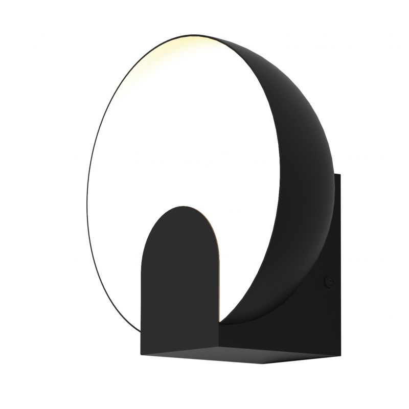 Бра 20*10,8*21 см, 5W, 3000K черный Mantra Oculo 8590