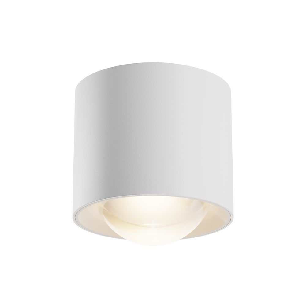 Потолочный светильник 7,5 см, LED*15W, 3000K, Maytoni Lens 70° C217CL-15W3K-W, Белый