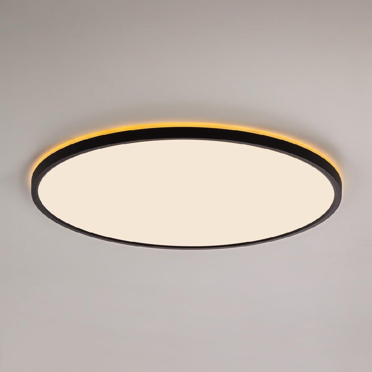 Потолочный светильник 50 см, 50W, 3000-5500K, 20 м2 Citilux Norma CL748501, черный