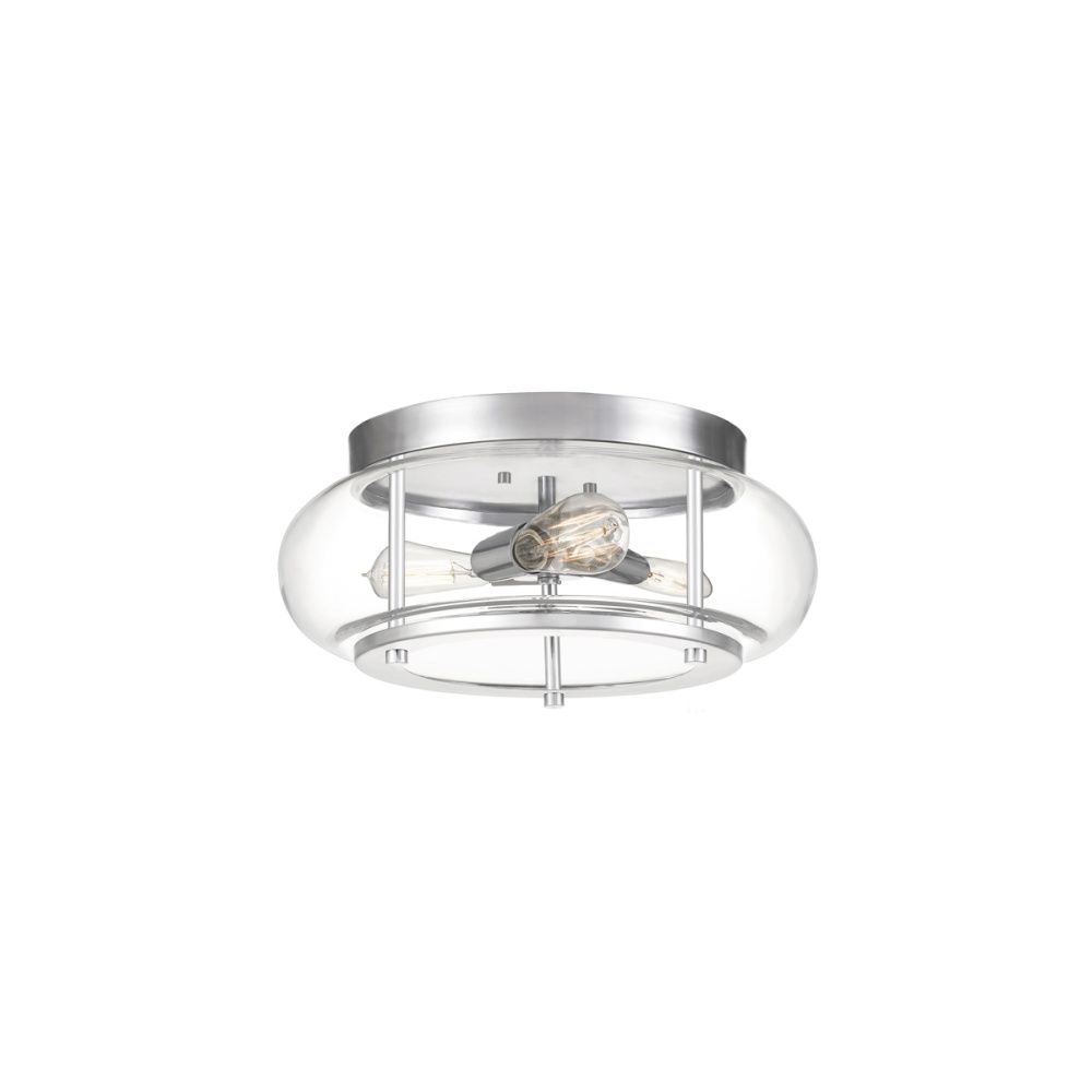 Светильник для ванных комнат *41*19 см, E27*40W, Natural Concepts Quoizel Trilogy KLAMPENBORG-BOL-SIL, черный