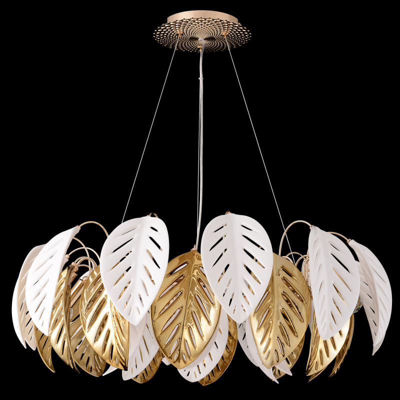 Светильник 77 см, Crystal Lux RAMONA SP8, золото