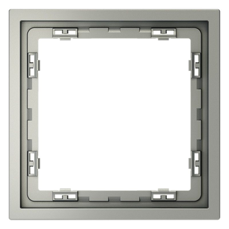 Рамка пластиковая Voltum S70 на 1 пост, сталь пластик Soft touch VLS100105