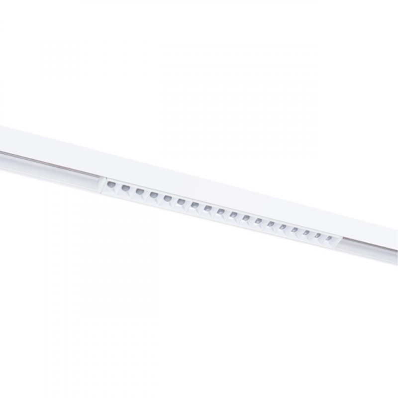 Трековый светильник 33,1*2,2 см, 1*LED*18W, 4000К, Arte lamp Linea Белый A4665PL-1WH