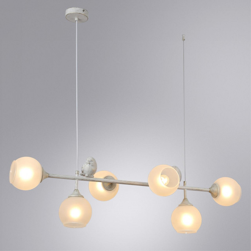 Светильник 100 см, Arte Lamp GEMELLI A2150SP-6WG, золотистый 