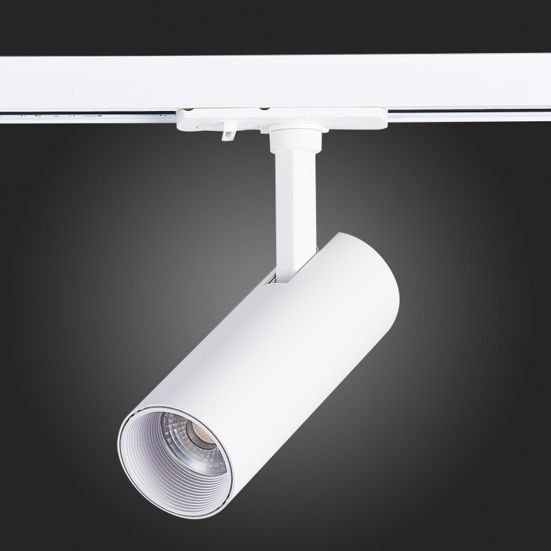 Трековый светильник 14*5 см, 10W, 3000K ST LUCE ST350.536.10.36 Матовый белый