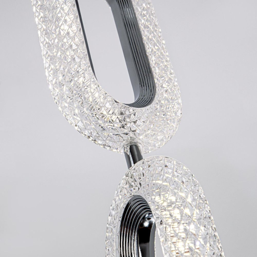 Подвесной светильник 12,5*12,5*210 см, LED 16W, 4000K, Хром MODESTYLE MS.1120.2 CR