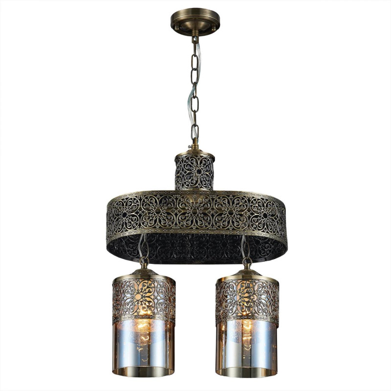 Люстра подвесная Citilux Эмир CL467223 бронза 36*20*48