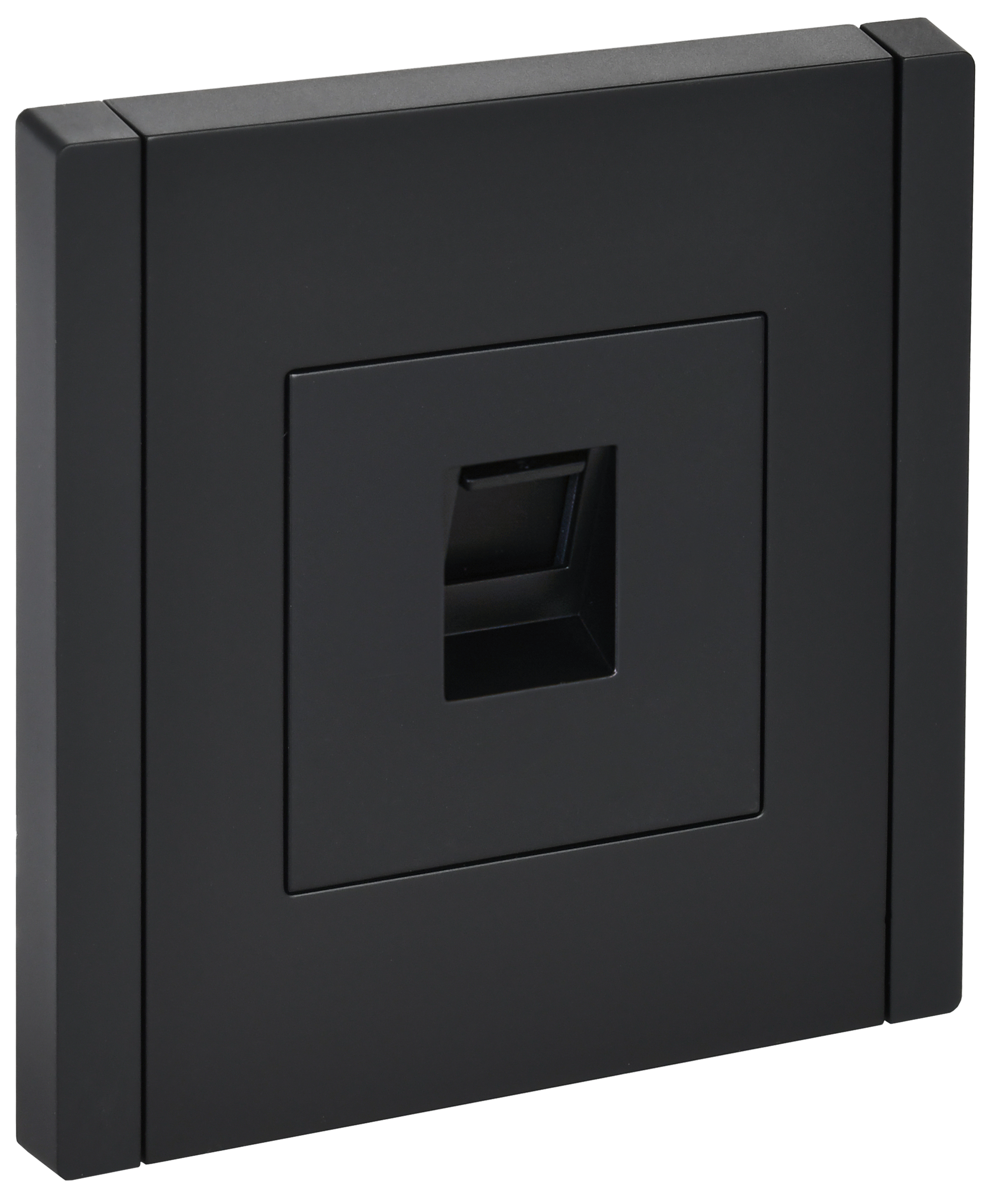 Розетка компьютерная RJ45 кат.5E FP132 черный  IEK FORTE&PIANO, FP-K10-1-K02