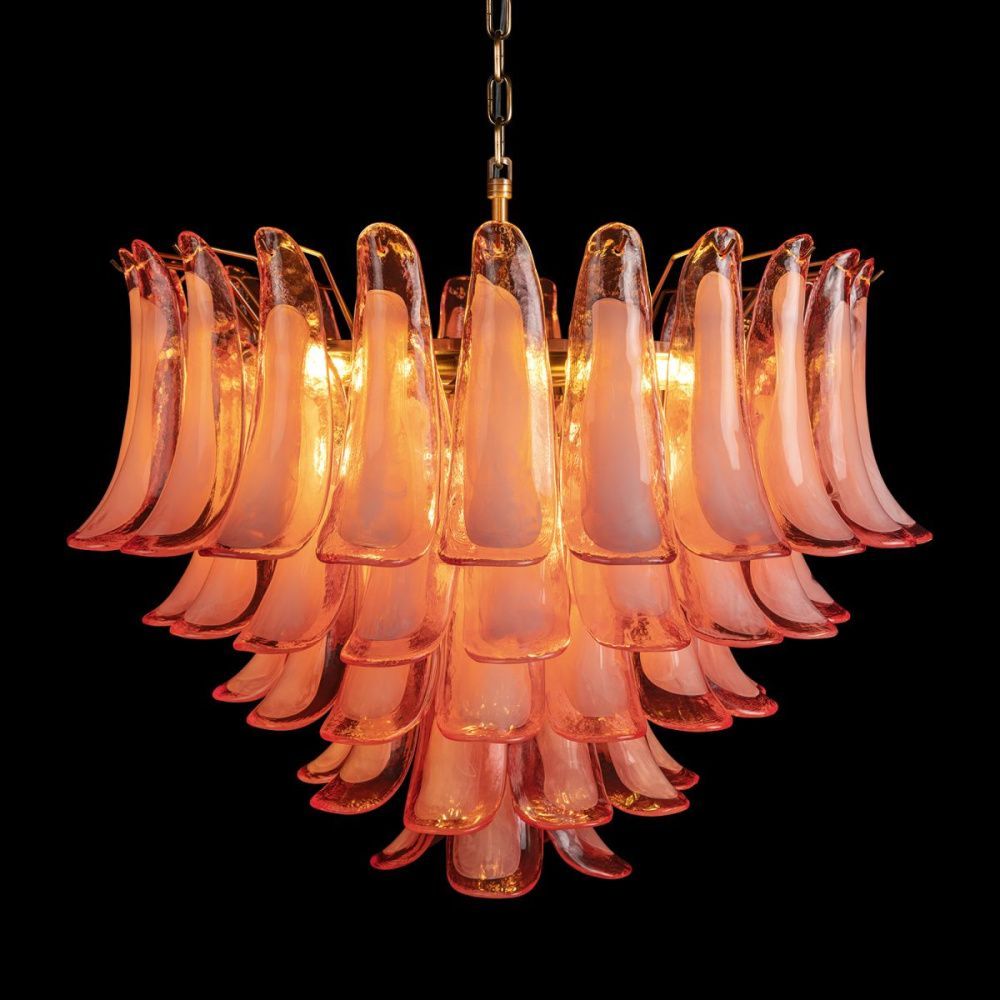 Подвесная люстра 80 см, Loft IT Lilou 10600/800 Pink, бронза