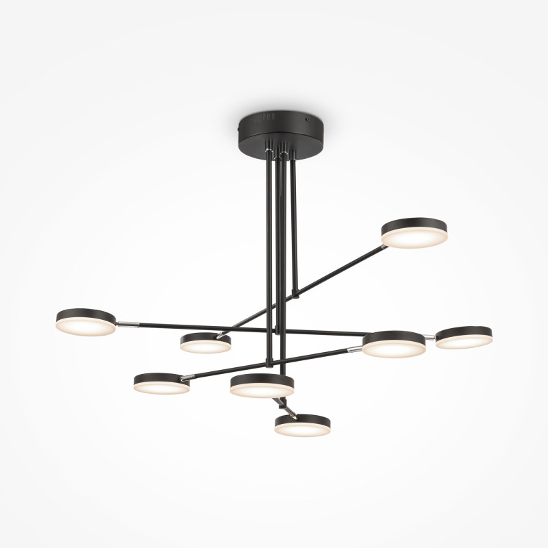 Подвесной светодиодный светильник Maytoni Fad MOD070PL-L48B3K, 48W LED, 3000K, черный