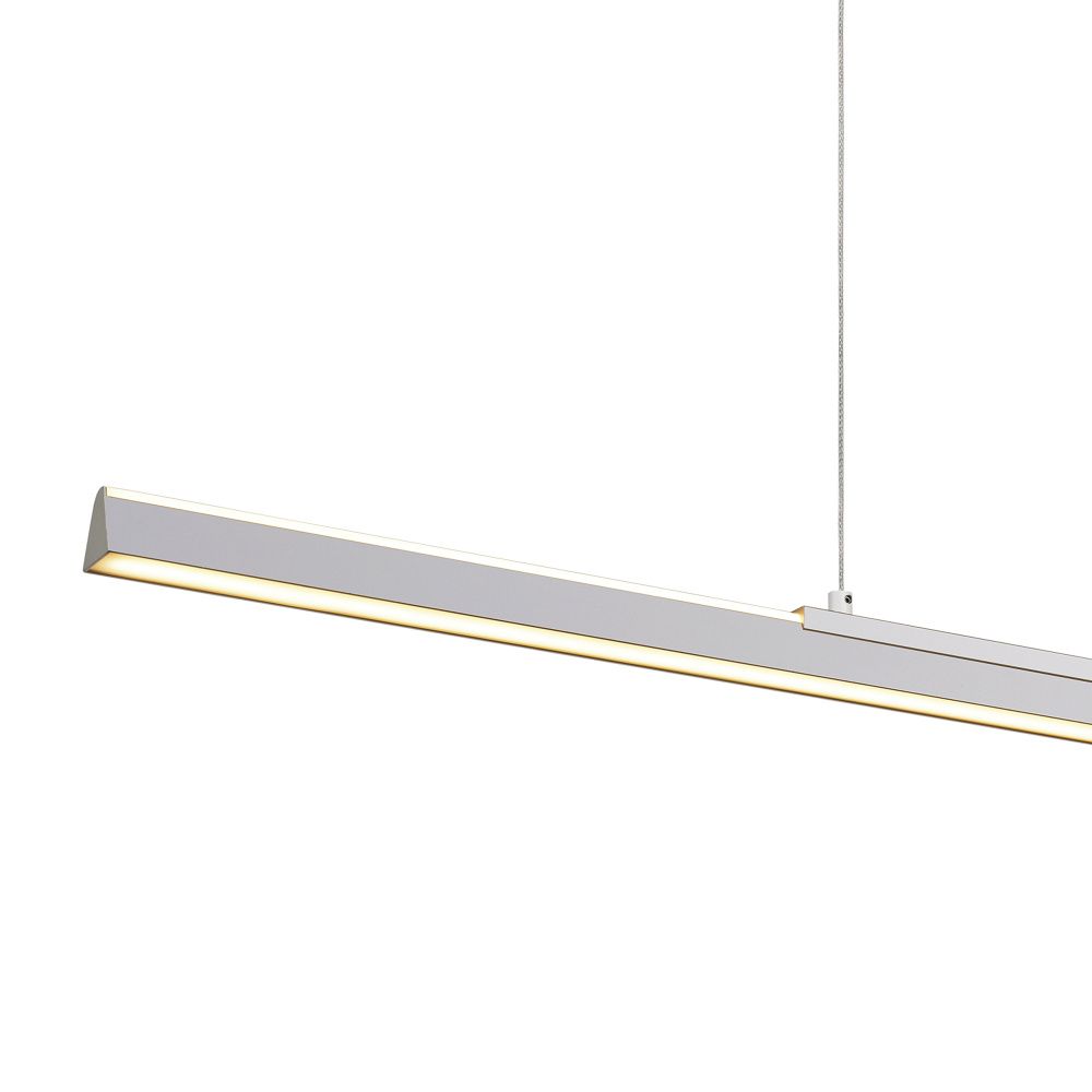 Подвесной светильник 91,5*8*15-159 см, *LED*36W, 3000K, Mantra Lineal MAN8956, белый