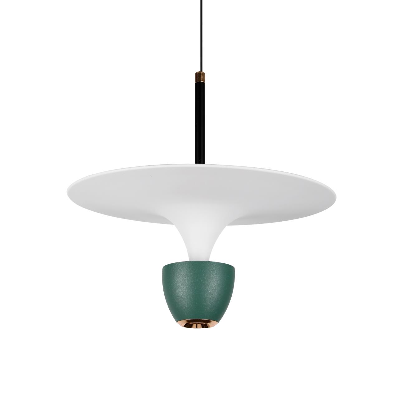 Подвесной светильник 29*30*130 см, LED 10W, 4200K, Черный LED4U L8755-1 GN