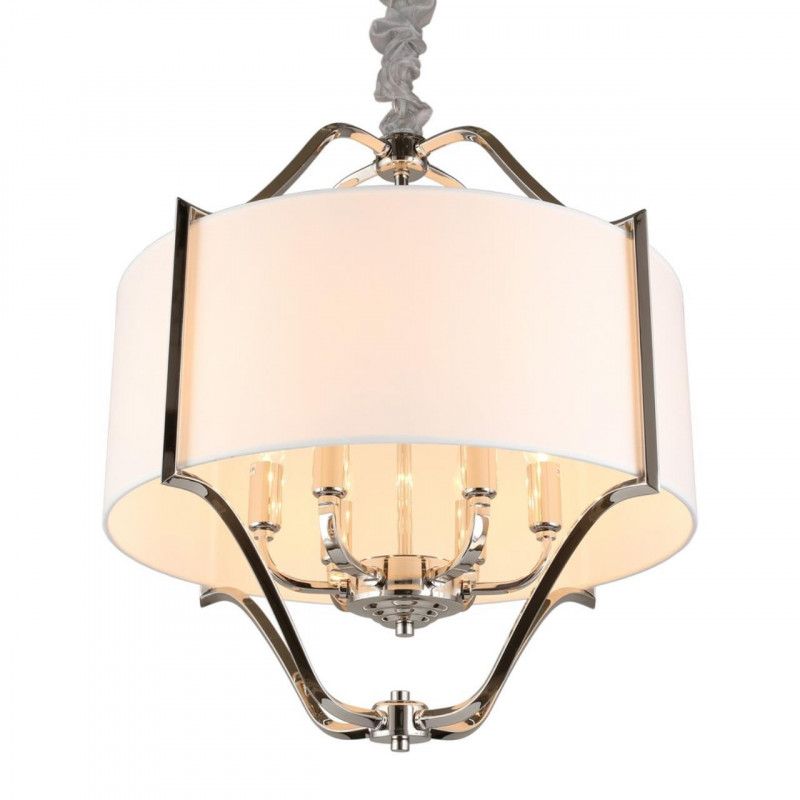 Подвесная люстра 55*80-150 см, 6*E14, 40W, Aployt Kamila APL.727.06.06, хром