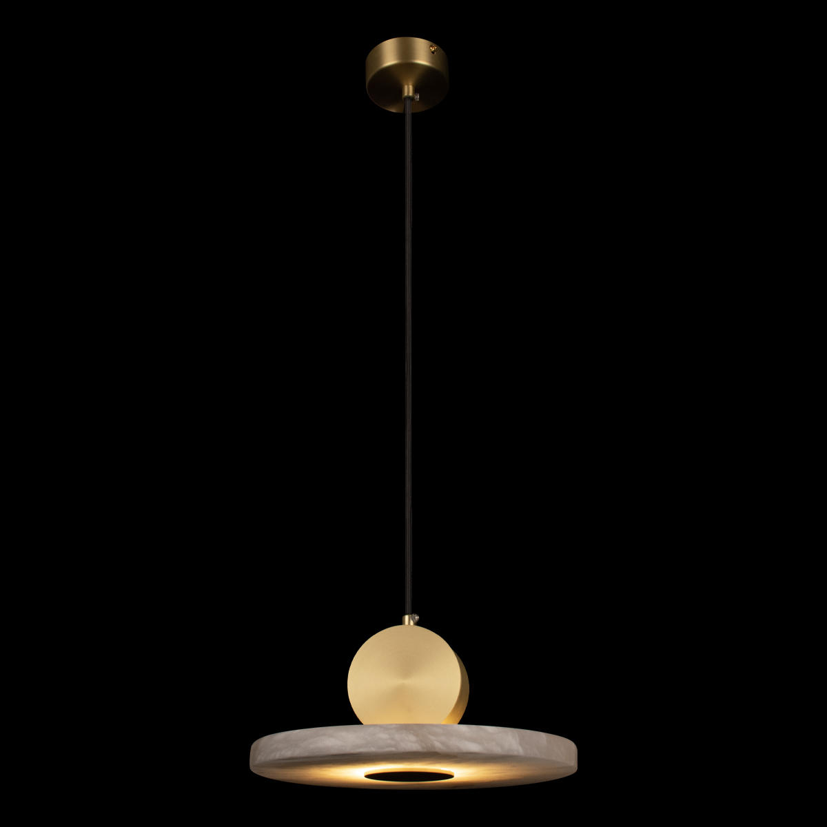 Подвесной светильник 25*65 см, 1*LED 3000K LOFT IT Dolomite 10249/D медный цвет