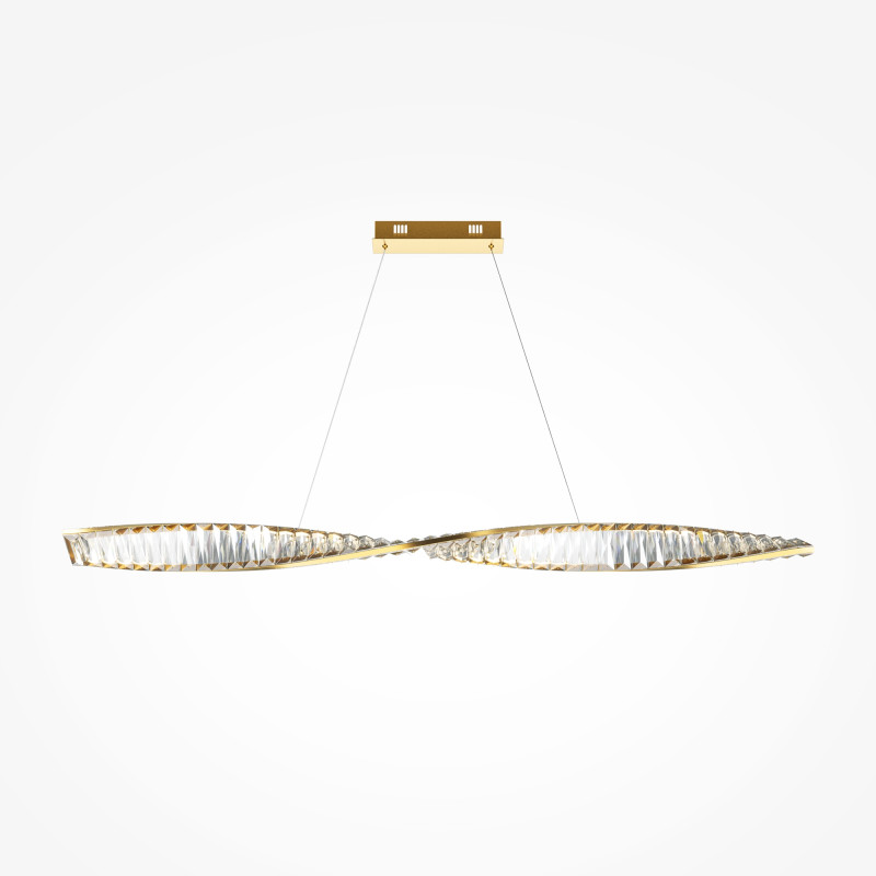 Подвесной светильник 120*8*311,1 см, LED, 36W, 3000К, Maytoni Krone P097PL-L36BS3K латунный