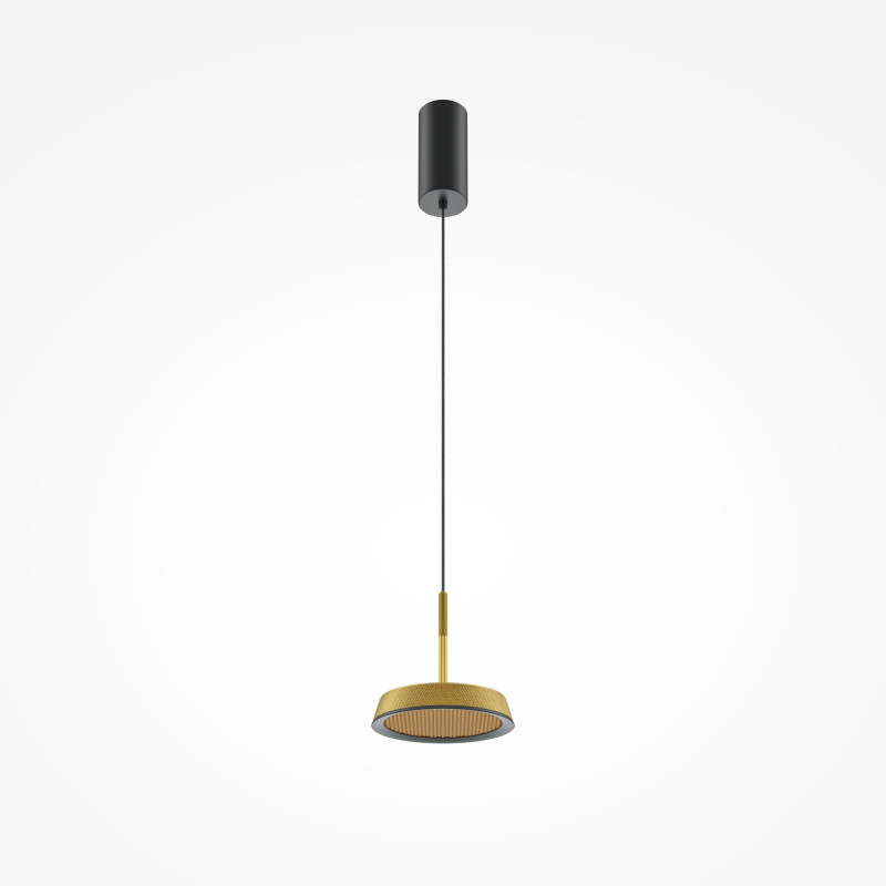 Подвесной светильник 15,3*328 см, LED, 12W, 3000К, Maytoni El MOD041PL-L15G3K черный