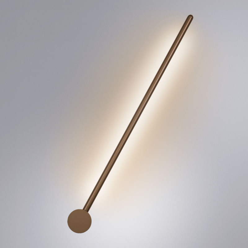 Бра 63 см, 8W, 4000K Arte Lamp POLIS A2027AP-1GO золото