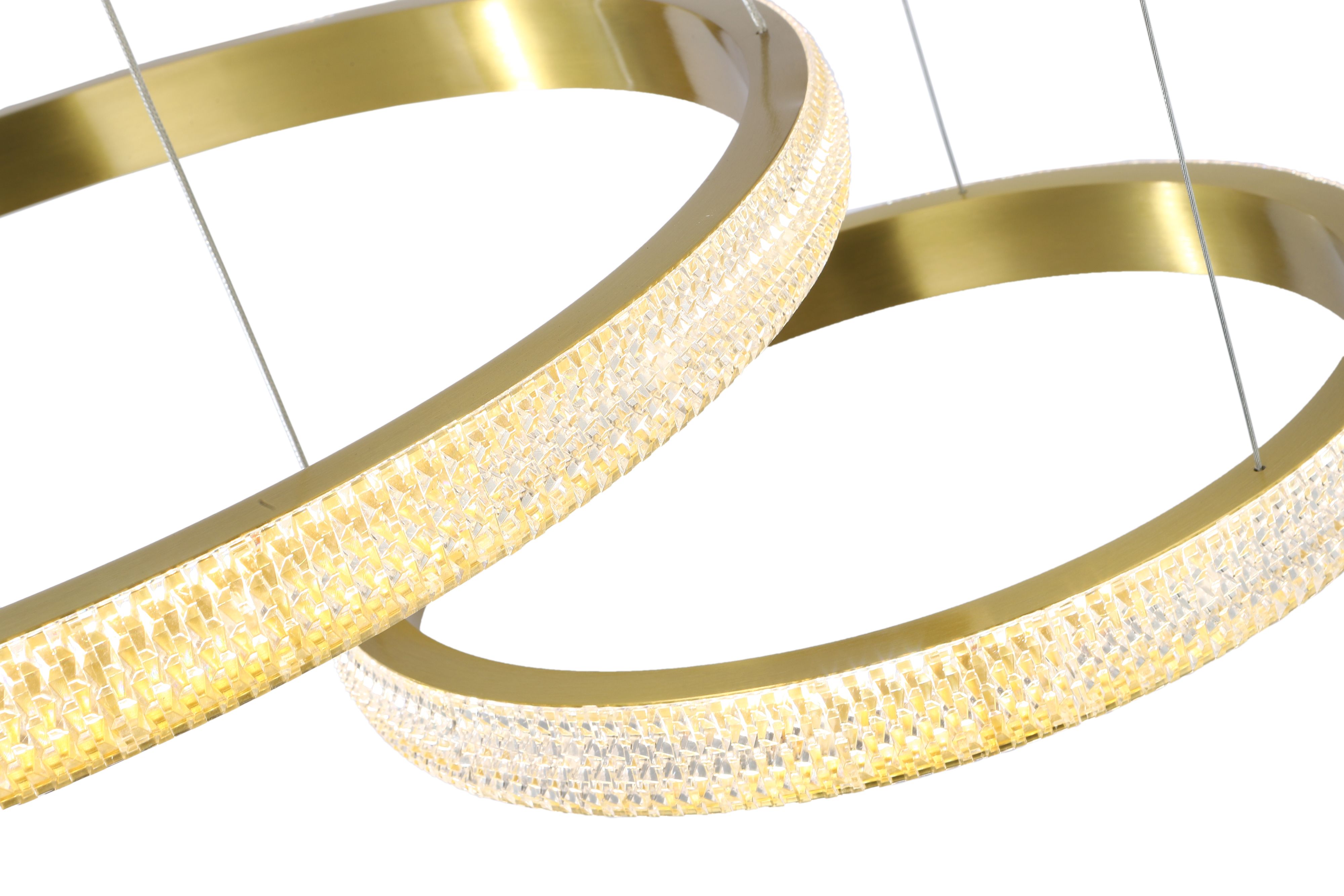 Светильник подвесной 40/60/80 см, LED 63W 3000/4000/6000K бронза Zortes Lidia1 ZRS.30111.63
