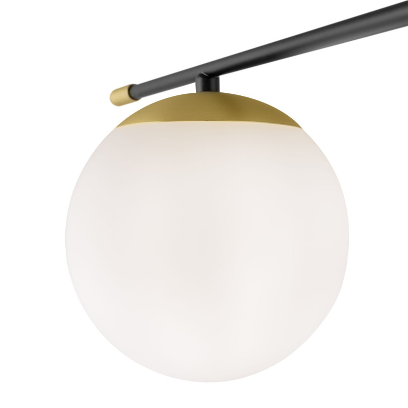 Потолочная люстра Maytoni Nostalgia MOD048CL-06G, золото-черный