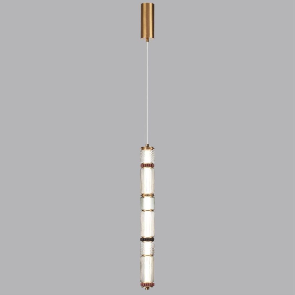 Подвесной светильник 6 см, 22W, 4000K, Odeon Light L-Vision Collier 5455/18L, латунь