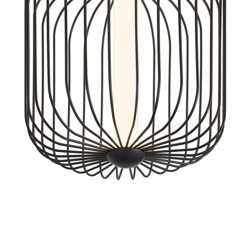 Светильник 25 см, 8W, 3000K, Freya Sabi FR6131PL-L13B, черный