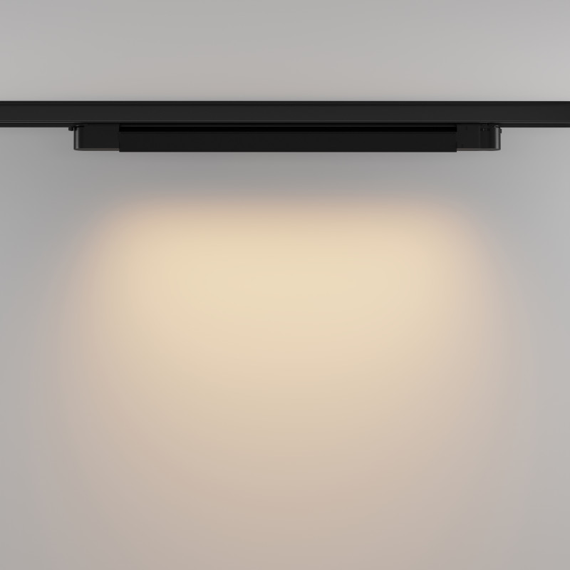 Трековый трехфазный светильник 64 см, 20W, 27000K, Maytoni Basis TR196-3-20W2.7K-B, черный