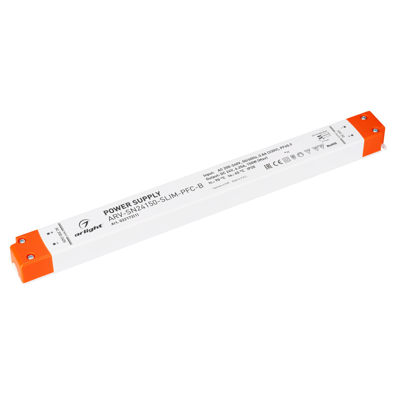 Блок питания для светодиодной ленты Arlight 022172(1) 32,2*3*2,15 см.