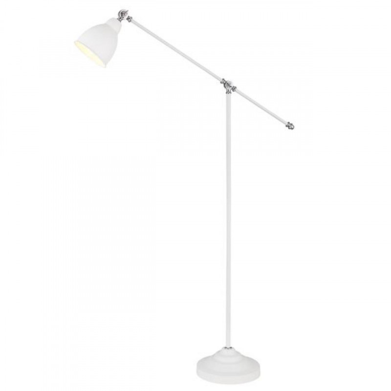 Торшер Arte Lamp BRACCIO A2054PN-1WH, белый