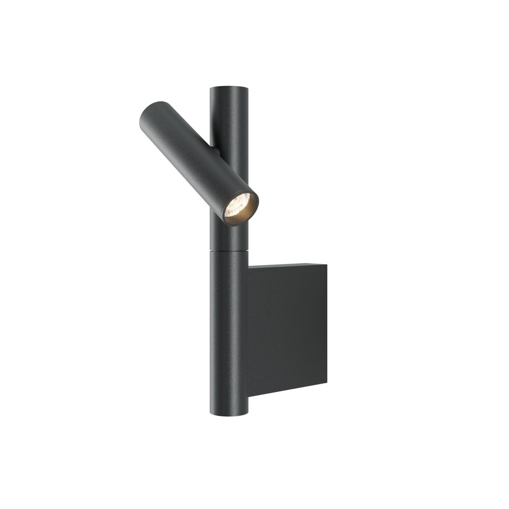 Бра 14,2*2,6*-24 см, *LED*3W, 3000K, Maytoni Utility MOD433WL-L3B3K, Черный