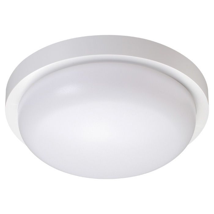 Уличный светодиодный светильник диаметр 23 см Novotech Opal 358016 белый