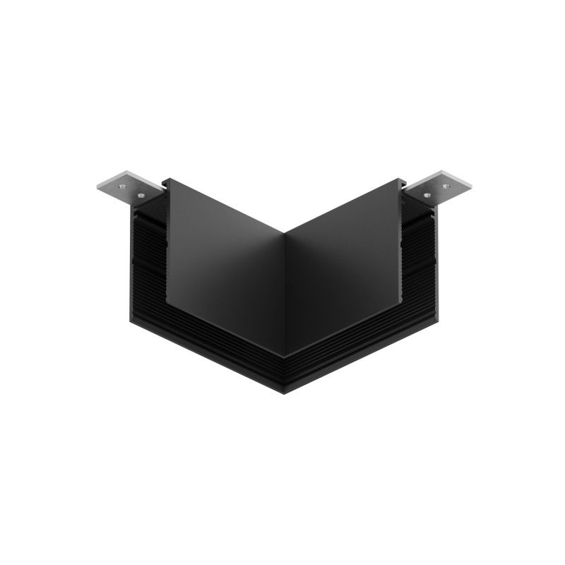 Соединитель для шинопровода 8*2*5,1 см, Denkirs SMART SLIM BASE | СМАРТ СЛИМ БЕЙС TR2406-BK, черный