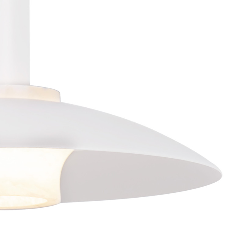 Подвесной светильник 22*170 см, 60W, Favourite Baster 4274-1P белый алебастр