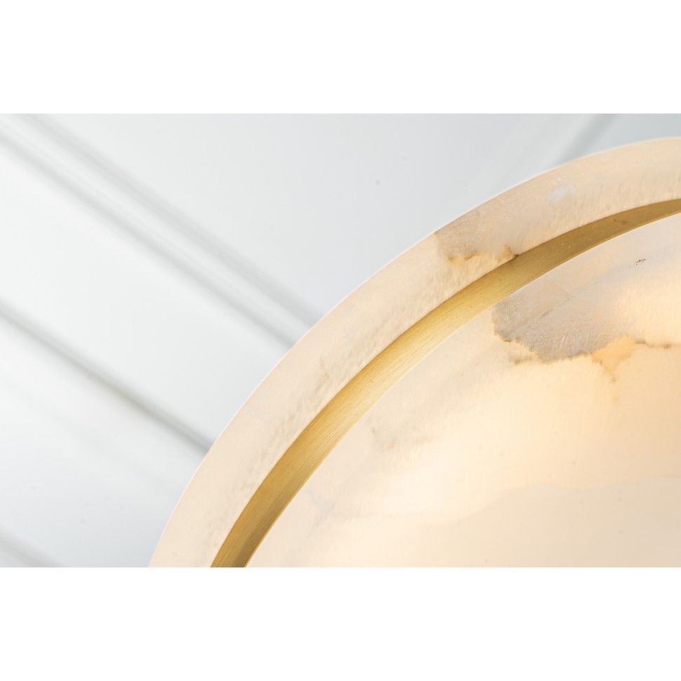 Подвесной светильник 17-120 см, 1*LED*10W, K, Belfast Ravenhill 3276-20 BR MB, Латунь