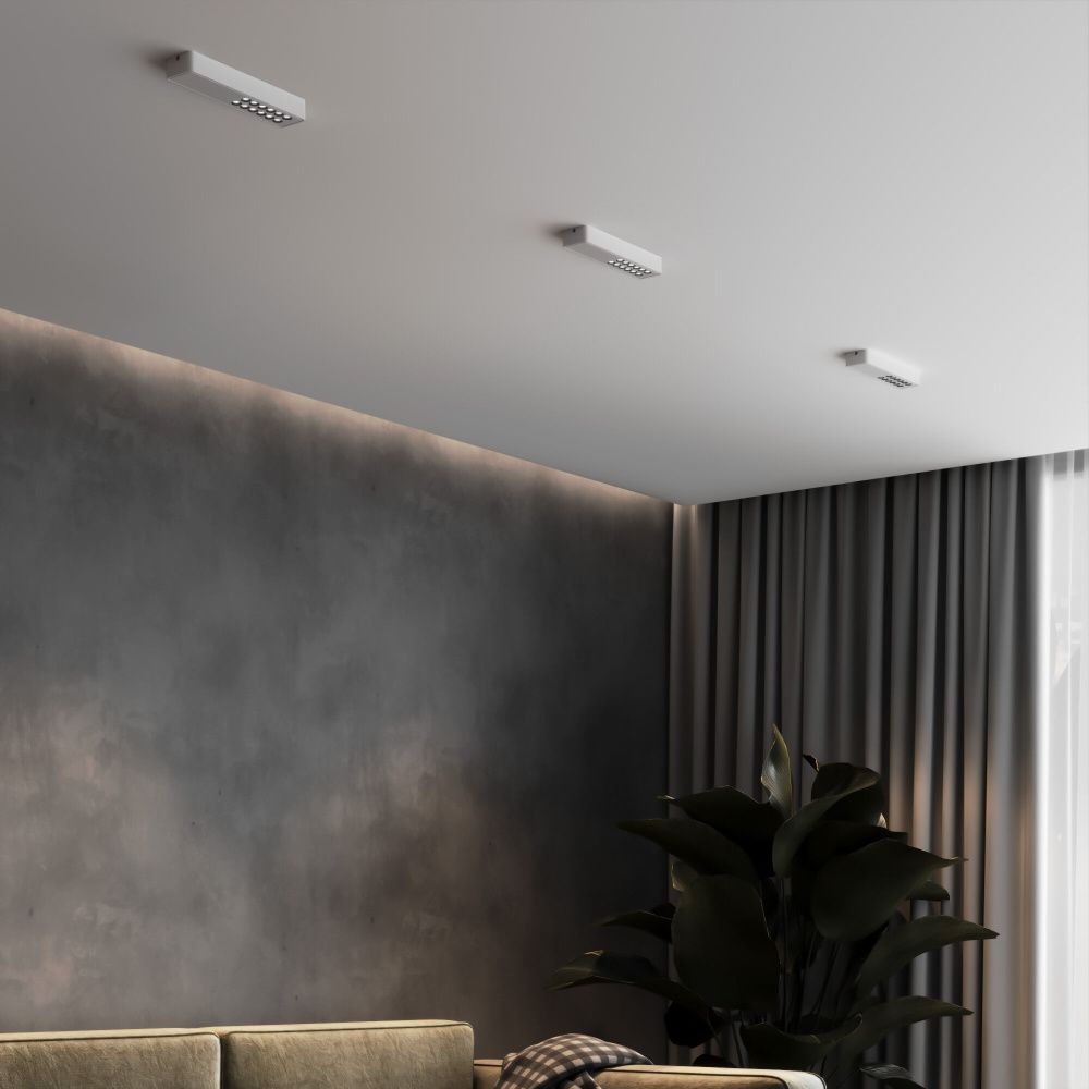 Светильник 25*6*3 см, LED, 9W, 4000K, Elektrostandard Tend 25114/LED, белый