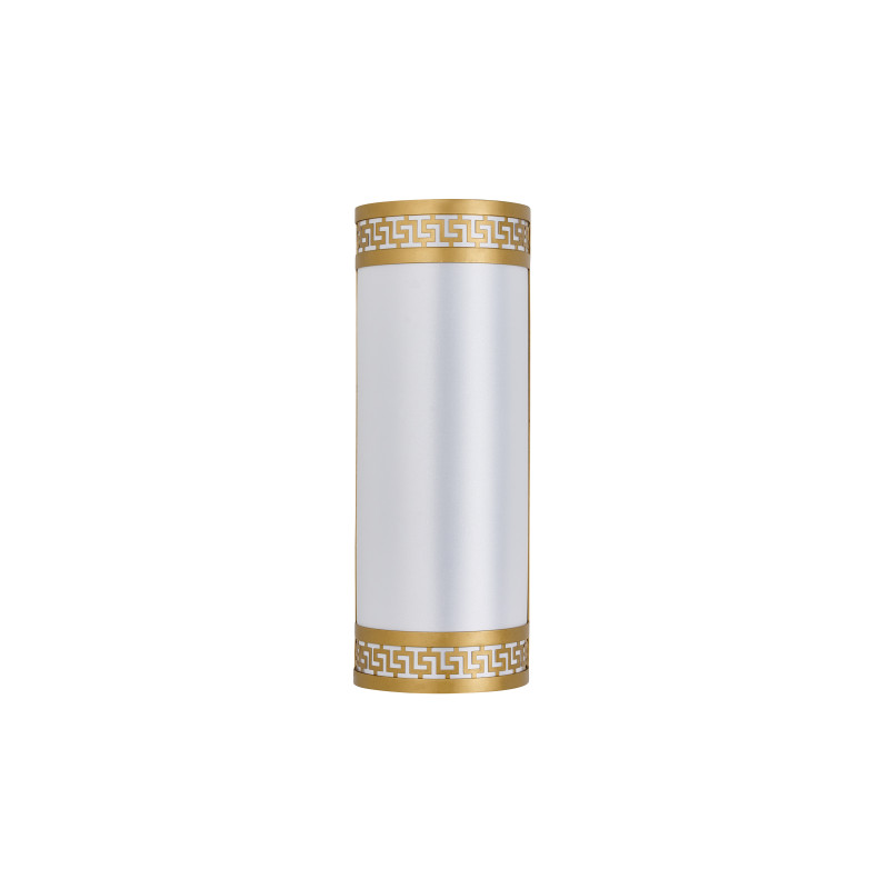 Бра Favourite Exortivus 4011-2W, D115*W180*H485, античного золота, плафон из белой ткани