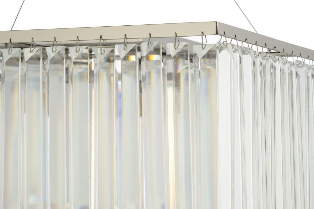 Люстра подвесная **30 см, 8*G9*40W, Arti Lampadari Enio Enio E 1.5.70x25.101 NP, никель