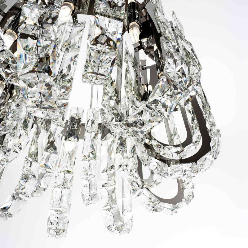 Подвесная люстра 40 см MODELUX ML.6621.9 CR хром