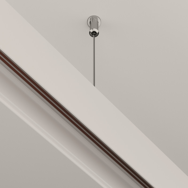 Подвес тросовый 2шт Exility белый 8*2,2*200 см, LED*W TRA034SW-2W Maytoni, Белый