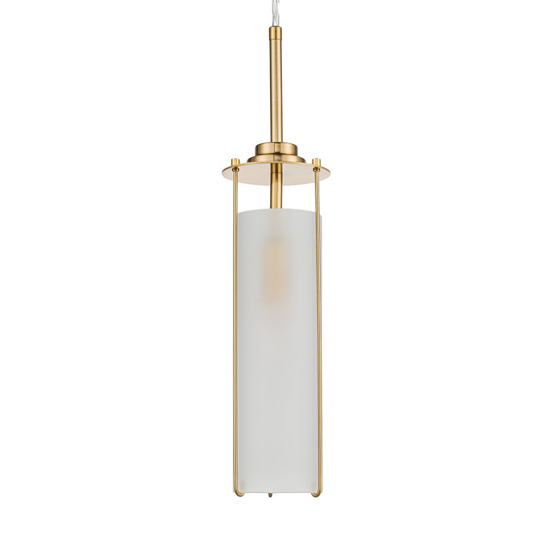 Подвесной светильник *10*196,5 см, 1*E14*40W, Indigo Modern V000415, бронзовый, 11038/1P Brass