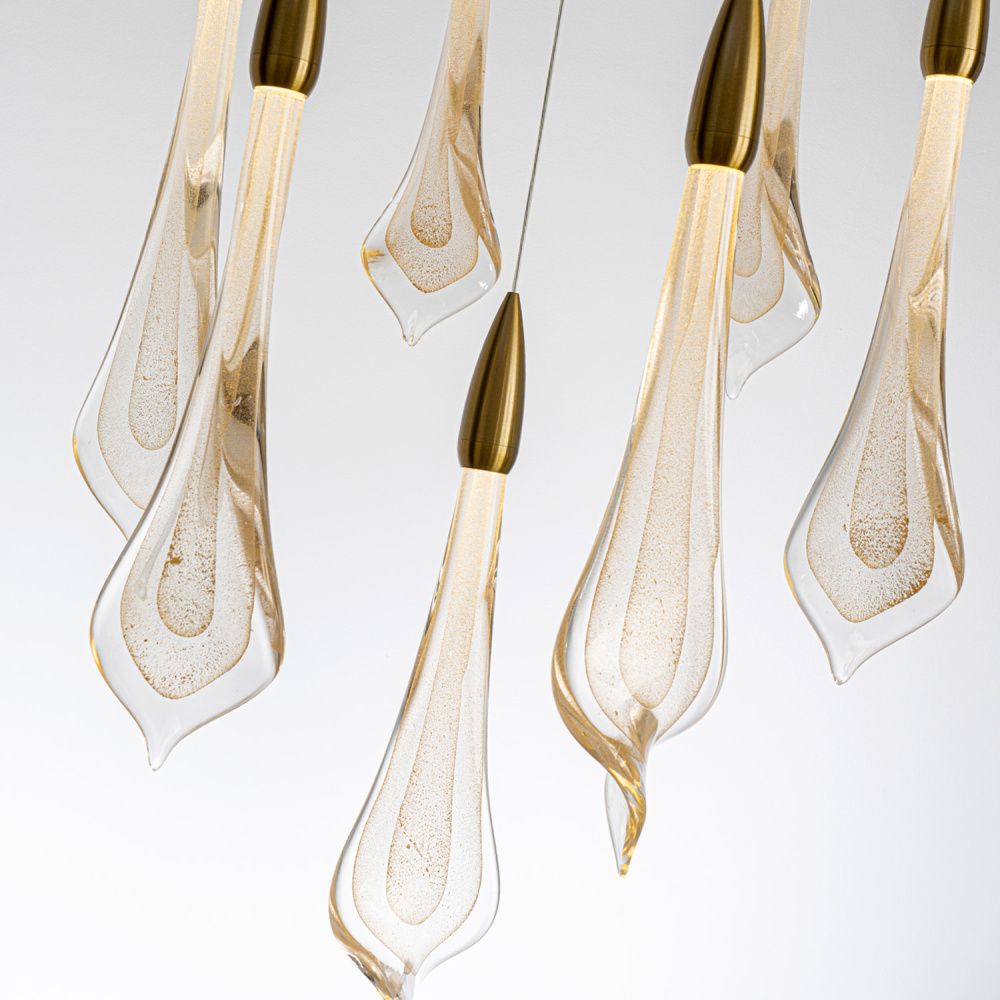 Светильник *50*153 см, LED*47W, 4000K, Modelux  ML.89181.7 BS, Латунь