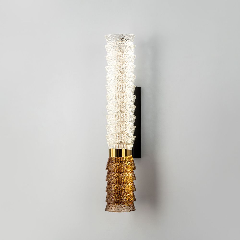 Бра 7,5*10*43 см, LED*12W, 3000-6000K, Modelux  ML.723.430 GD, Золото