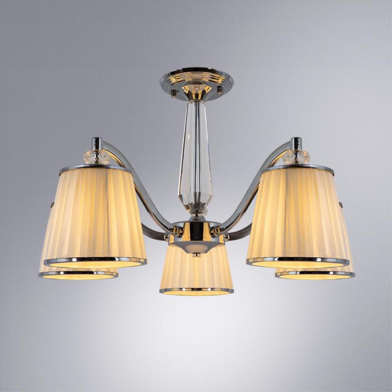 Светильник 62 см, Arte Lamp TALITHA A4047PL-5CC, хром