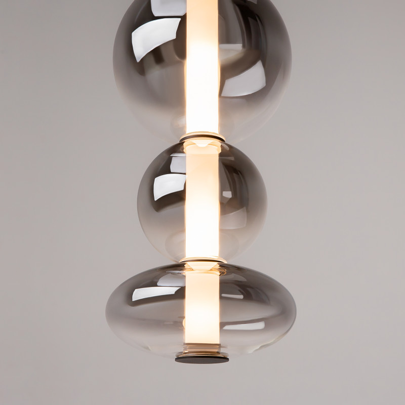 Подвесной светильник 20*20*371 см, LED, 24W, 3000К, Maytoni Futuro MOD307PL-L24B3K черный
