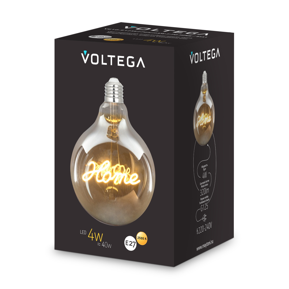 Лампа *13*-13 см, *E27*4W, Voltega  8551, Желтый