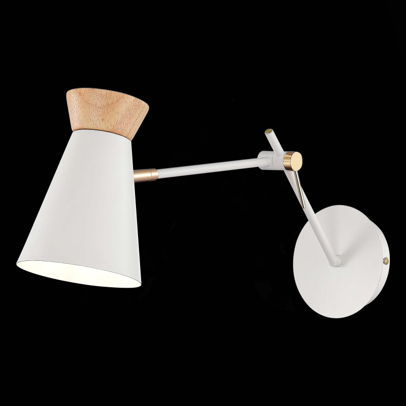 Бра 12 см,  EVOLUCE ALFEO SLE1252-501-01 Белый, Золотистый