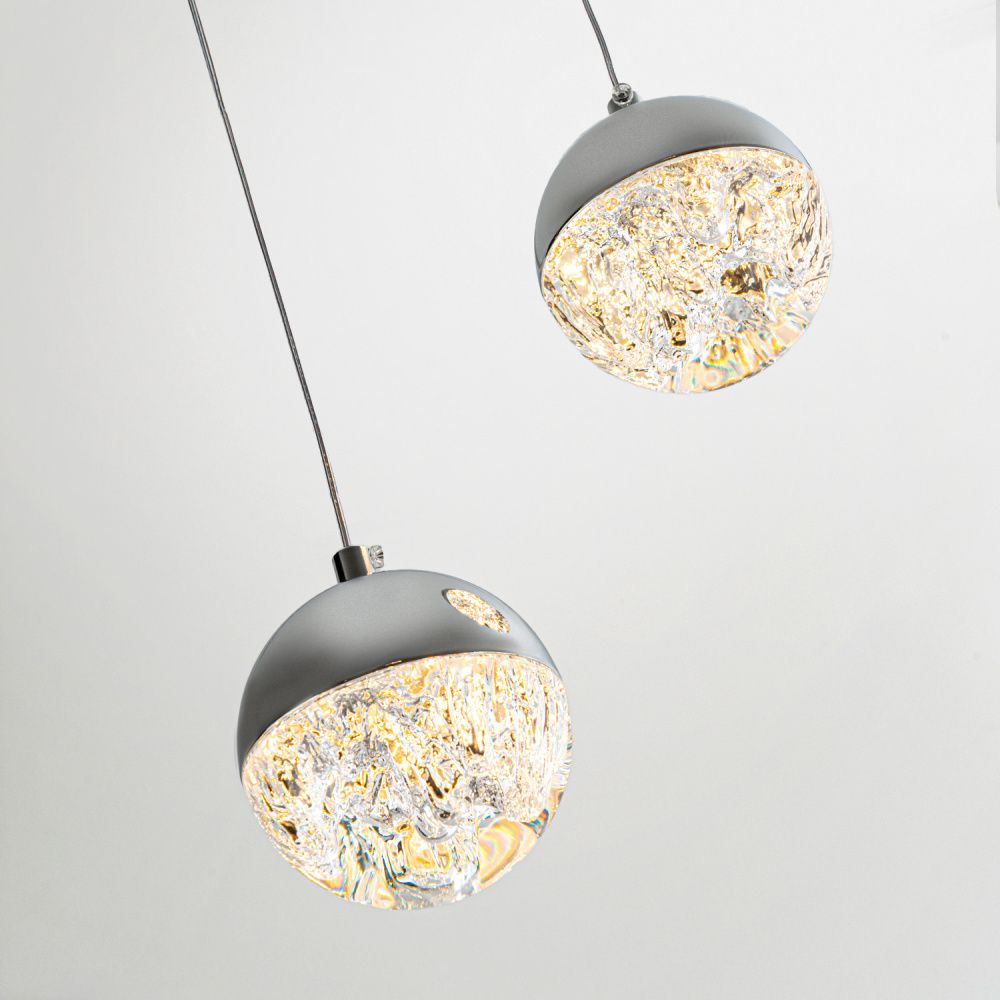 Светильник *20* см, LED*13W, 3000-6000K, Modestyle  MS.2345.2 CR, Хром